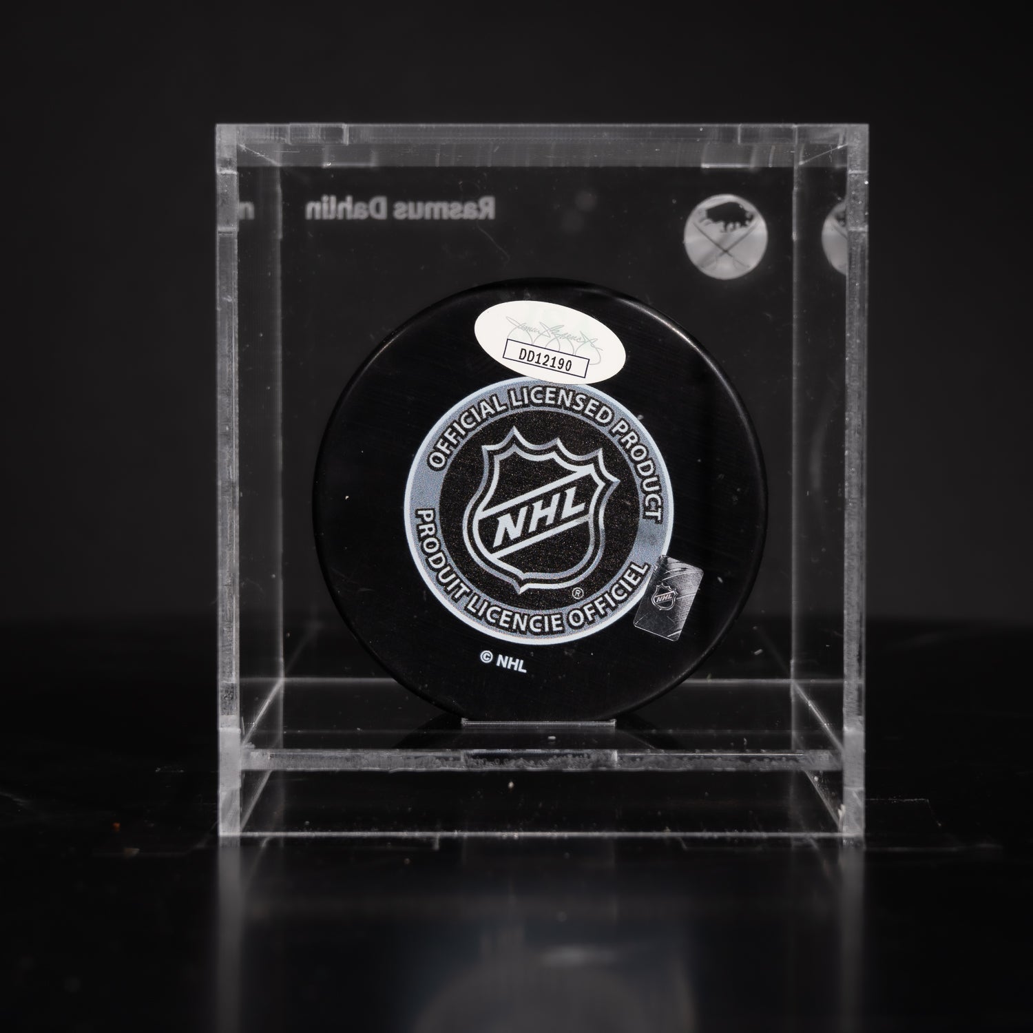 Puck Firmado Rasmus Dahlin - Buffalo Sabres